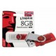 USB Kingston 8 GB  Black / Blue / Red